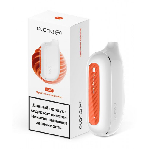 Электронная сигарета Plonq Max Yummy Bear (Плонг Макс Фруктовый Мармелад)